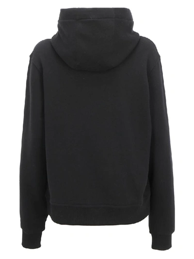 Shop Burberry Poulter Hoodie In Black