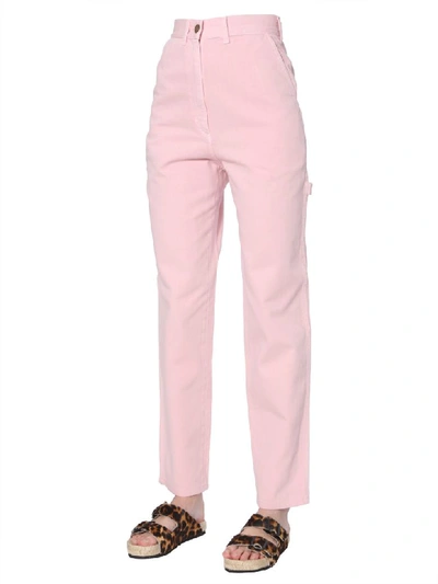 Shop Alberta Ferretti High-waist Jeans In Rosa