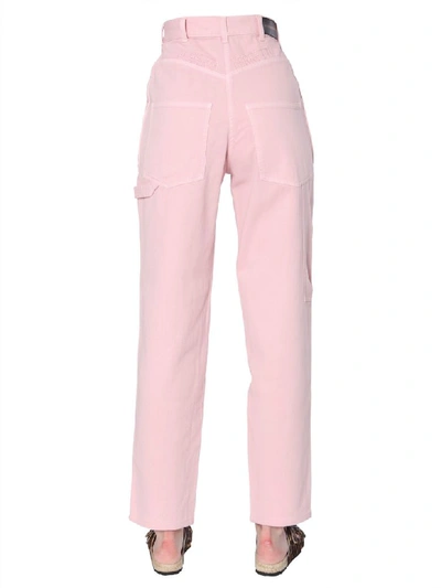 Shop Alberta Ferretti High-waist Jeans In Rosa