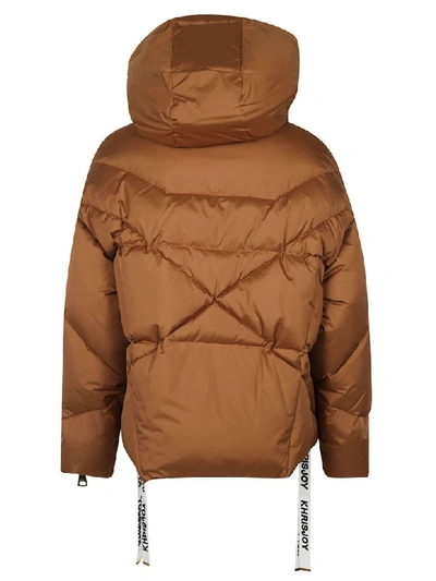 Shop Khrisjoy Khris Padded Jacket In Light Brown