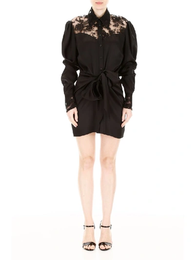 Shop Magda Butrym Hebei Dress In Black (black)