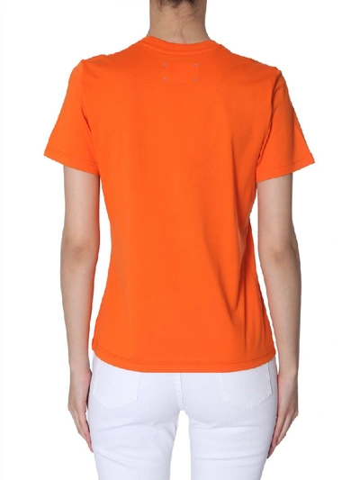 Shop Alberta Ferretti Slim T-shirt In Arancione