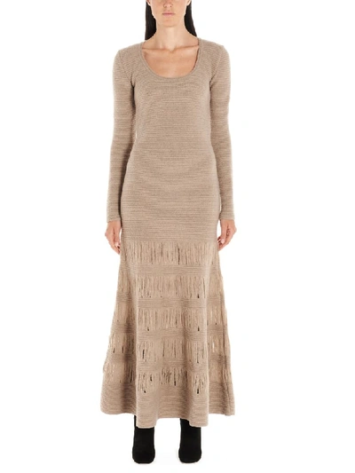 Shop Gabriela Hearst Ivanov Dress Dress In Beige