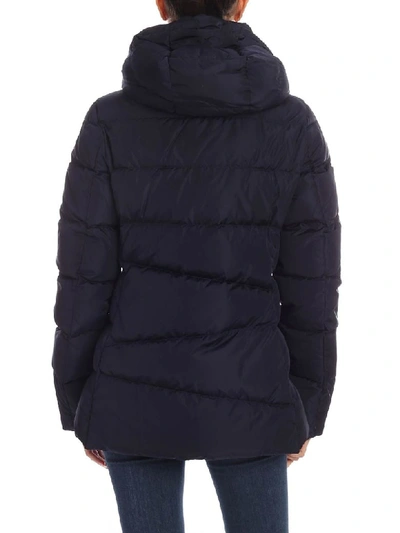 Shop Add Fitted Zipped Ped Jacket In Navy