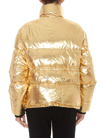 Shop Golden Goose Yuri Down Jacket In Gold