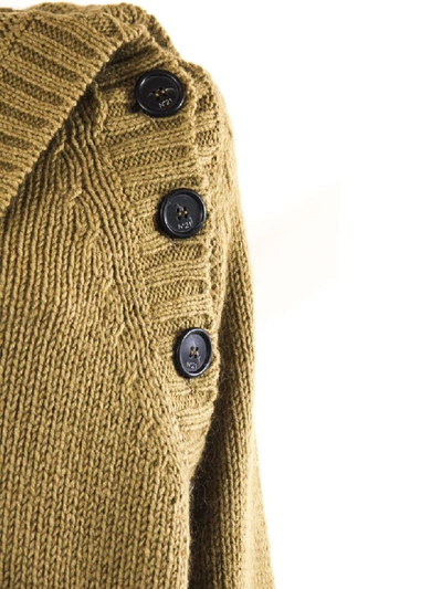 Shop N°21 Camel-tone Wool And Mohair Blend Sweater In Cammello