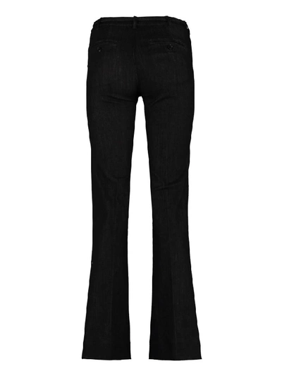 Shop Max Mara Balta Stretch Cotton Jeans In Denim