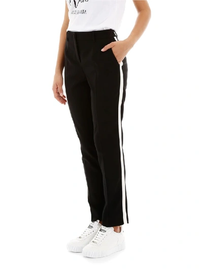 Shop Dolce & Gabbana Tuxedo Trousers In Nero (black)