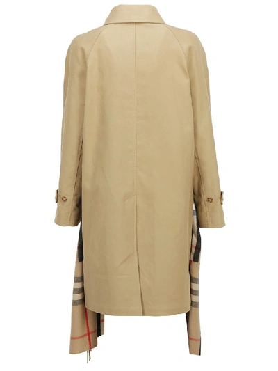 Shop Burberry Trench Coat In Honey