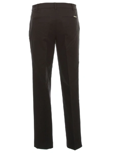 Shop Michael Michael Kors Miranda Pants Cotton In Black