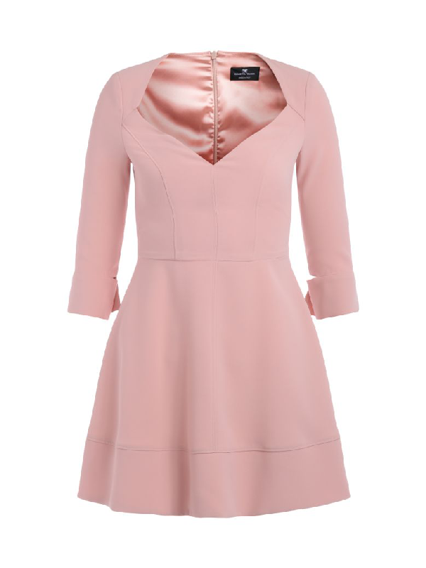 antique pink dress