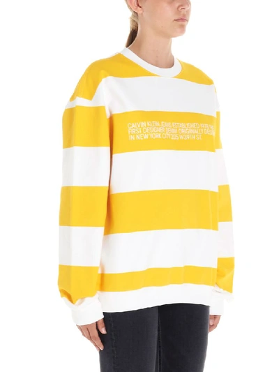 Shop Calvin Klein Sweatshirt In Multicolor