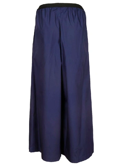 Shop Antonio Marras Wide Leg Trousers In Blue