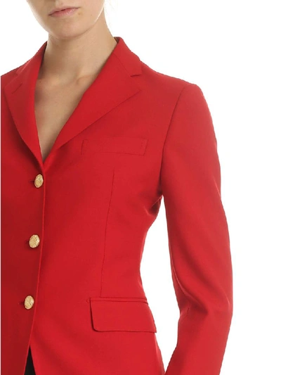 Shop Tagliatore - Jacket In Red