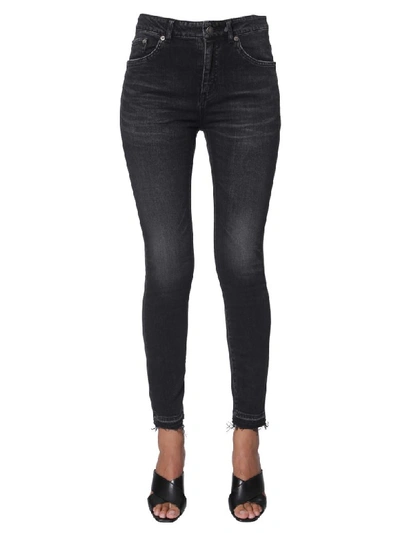 Shop Saint Laurent Skinny Fit Jeans In Nero