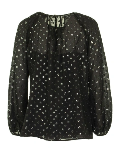 Shop Max Mara Giulia Black Blouse