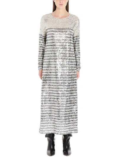 Shop In The Mood For Love Beth Dress Dress In Silver