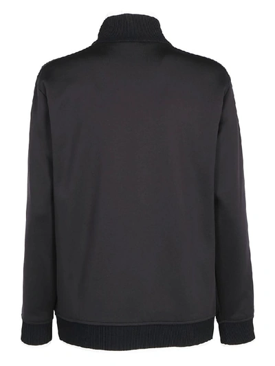 Shop Valentino Sweatshirt In Nero/bianco