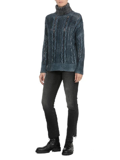 Shop Avant Toi Turtle Neck Sweater In Ndeep