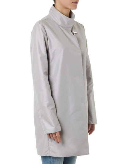 Shop Fay Covered Coat In Technical Ice Fabric