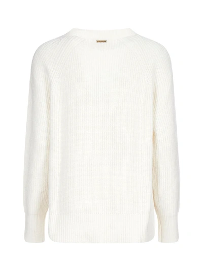 Shop Michael Michael Kors Sweater In Bone