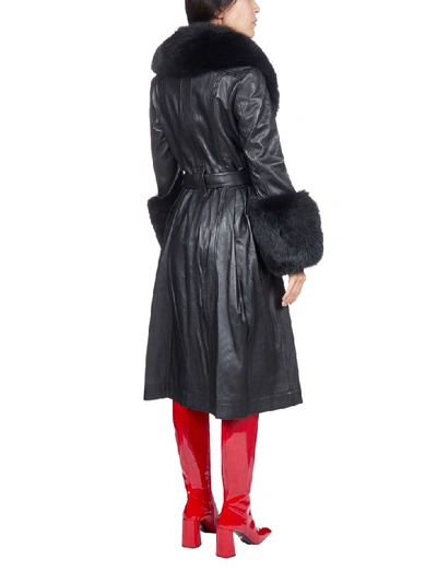 Shop Saks Potts Coat In Black