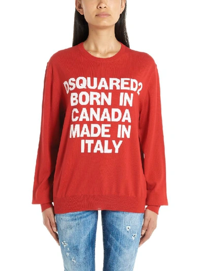 Shop Dsquared2 Sweater In Red