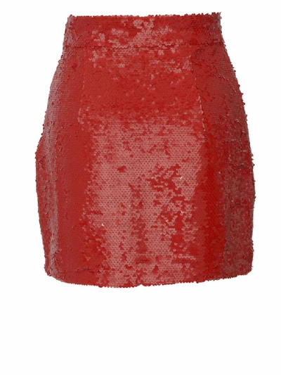 Shop Amen Skirt In Red
