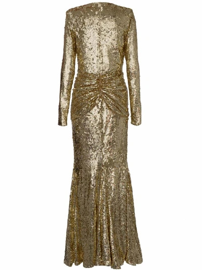 Shop Amen Dress In Gold