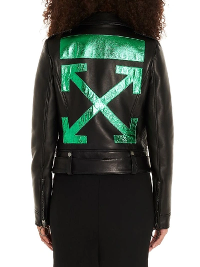 Shop Off-white Arrow Jacket In Black