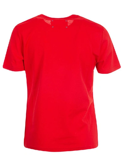 Shop Alberta Ferretti I Love You T-shirt In Red
