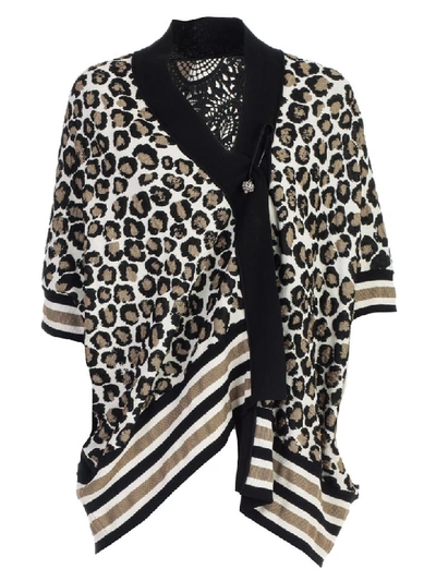 Shop Antonio Marras Leopard Cardigan In Unica