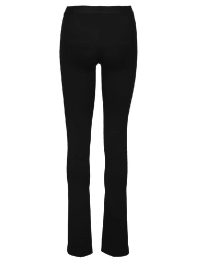 Shop Helmut Lang Full Length Flare Legging In Black