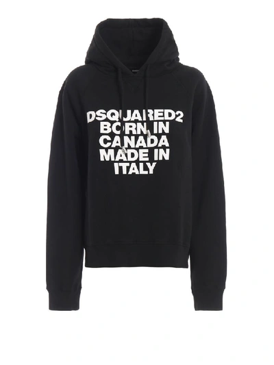 Shop Dsquared2 Sweatshirt In Black