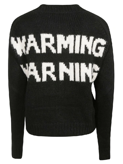 Shop Alanui Embroidered Sweater In Black