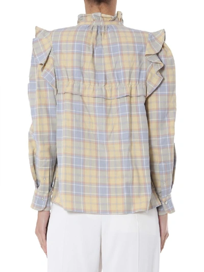 Shop Isabel Marant Étoile Idety Shirt In Giallo