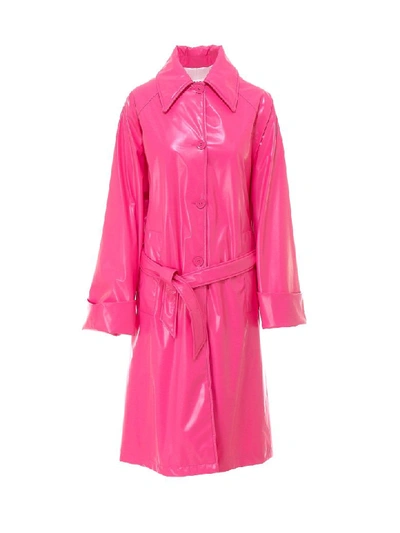 Shop Mm6 Maison Margiela Trench In Pink