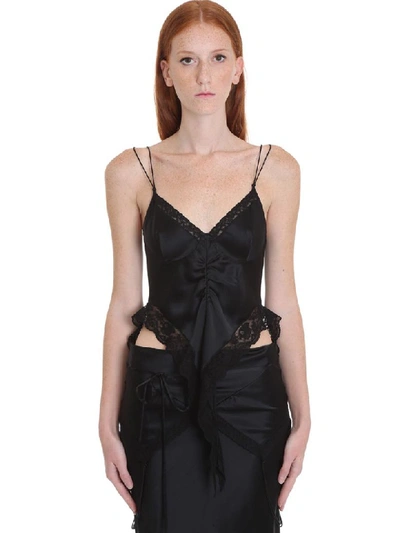 Shop Alexander Wang Topwear In Black Silk