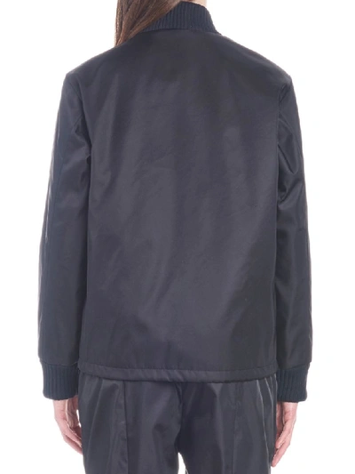 Shop Prada Jacket In Black