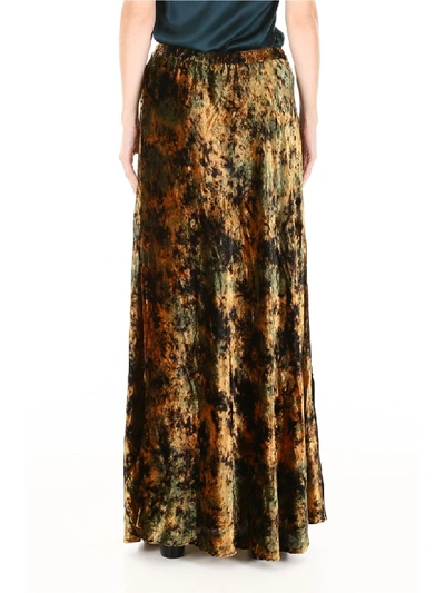 Shop Mes Demoiselles Sade Skirt In Ocre (black)