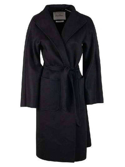 Shop Max Mara Lilia Coat In Nero