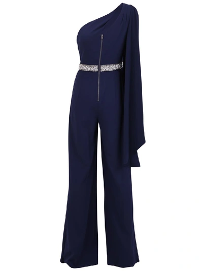 Shop Alice And Olivia Venita Jumpsuit In Blue