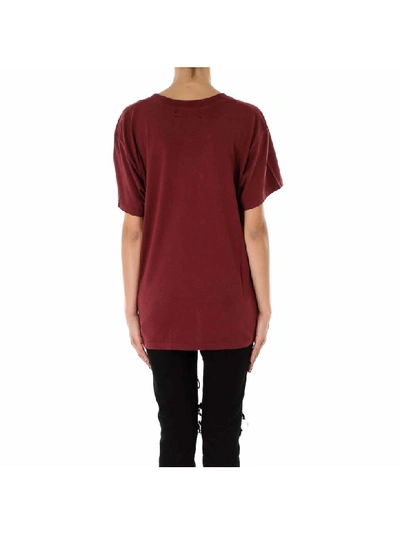 Shop Amiri Beverly Hills Tee T-shirt In Red