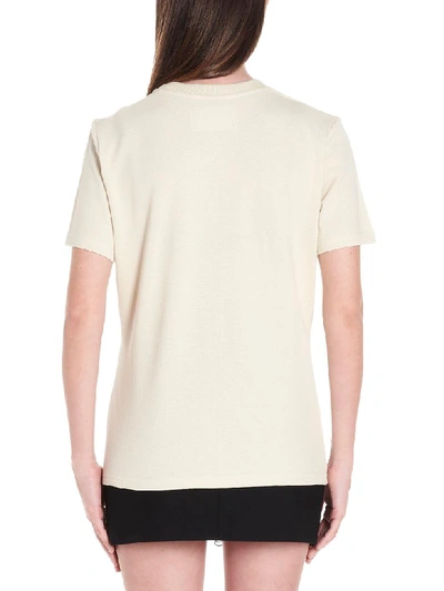 Shop Alberta Ferretti Love Me T-shirt In Beige