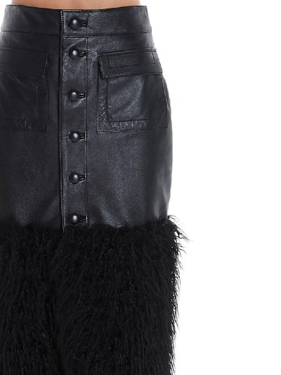 Shop Saint Laurent Skirt In Black