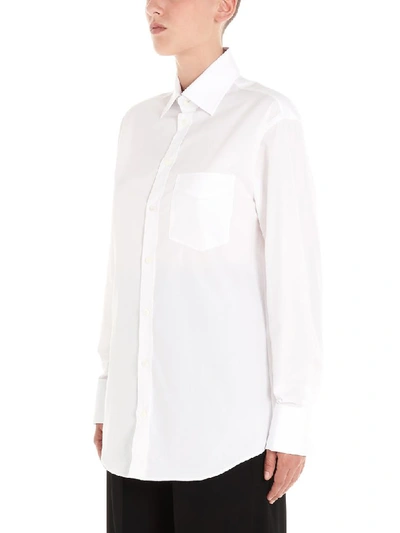 Shop Maison Margiela Shirt In White