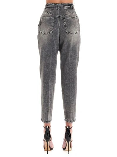 Shop Pinko Nocino Jeans In Grey