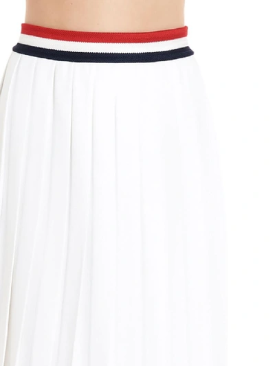 Shop Thom Browne Skirt In White