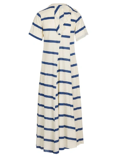 Shop Alysi Cotton Dress In Cobalto