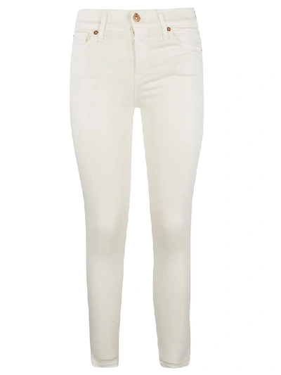 Shop 7 For All Mankind Classic Jeans In White